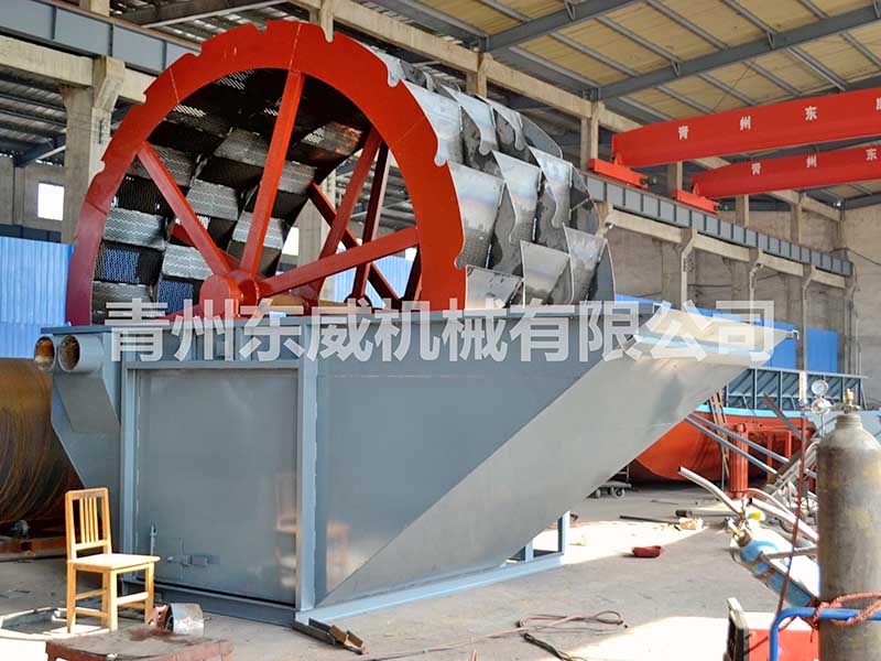 大型輪鬥海沙淡化洗沙機