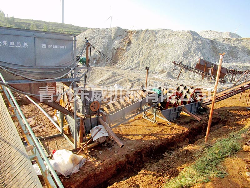 山砂破碎洗沙機（山沙製沙機）生產線（xiàn）