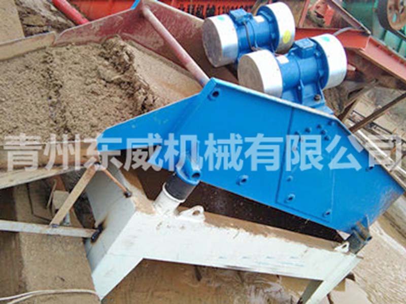 1530型脫水篩使（shǐ）用現場