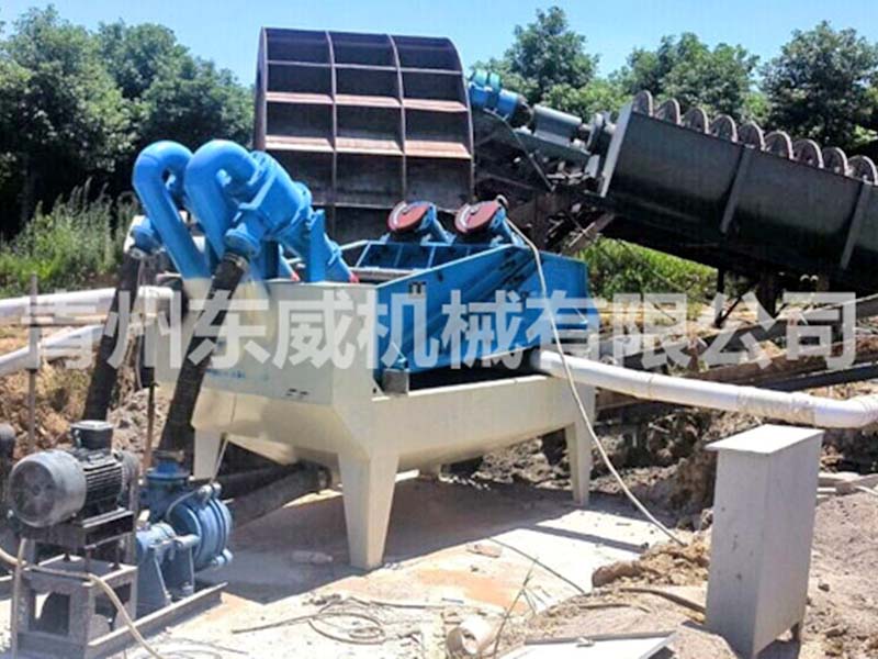 350型脫水細沙回收（shōu）機應用現場