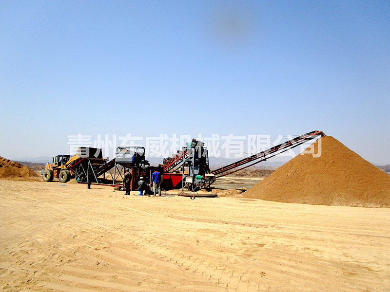 福建漳（zhāng）州篩沙挖鬥洗沙機