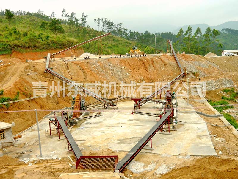 挖鬥洗沙機二次洗砂（shā）設（shè）備生產線