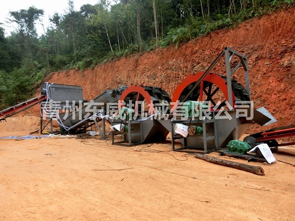 100噸3次（cì）輪式洗沙機