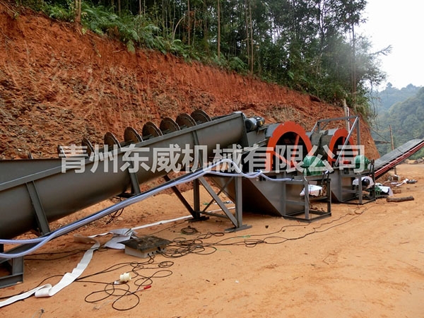 100噸（dūn）3次輪式（shì）洗沙機